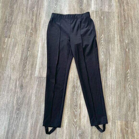 Style & Co black  Stretch stirrup pull on pants - Picture 7 of 7